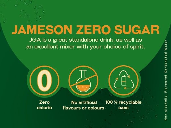 Jameson Zero Sugar Ginger Ale