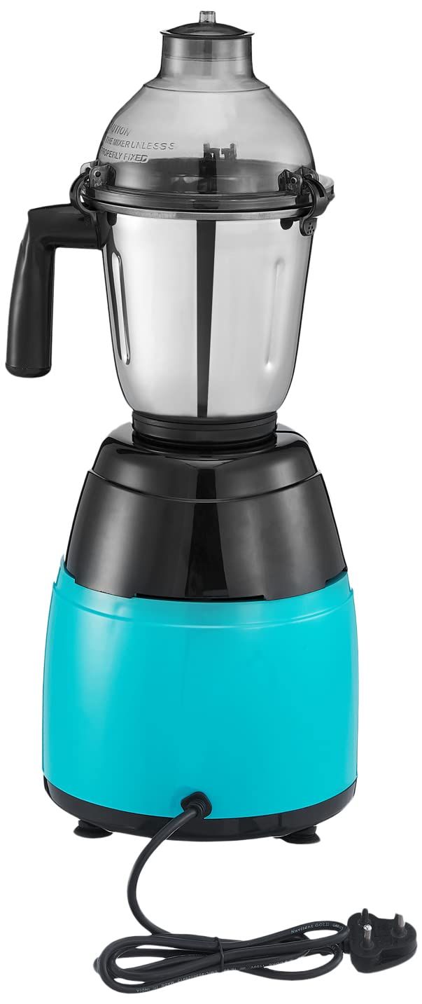 Crompton Ameo 750-Watt Mixer Grinder(3 Stainless Steel Jars, Black & Green)