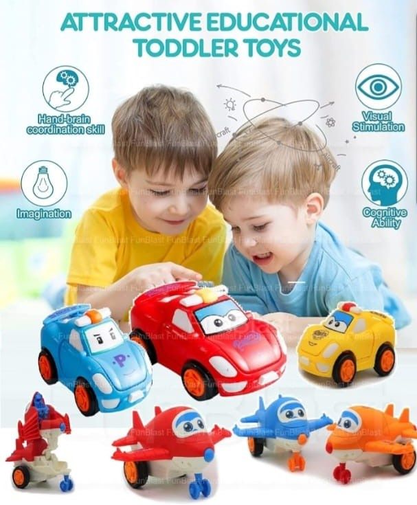 Urban Tots Transformer Car - Assorted