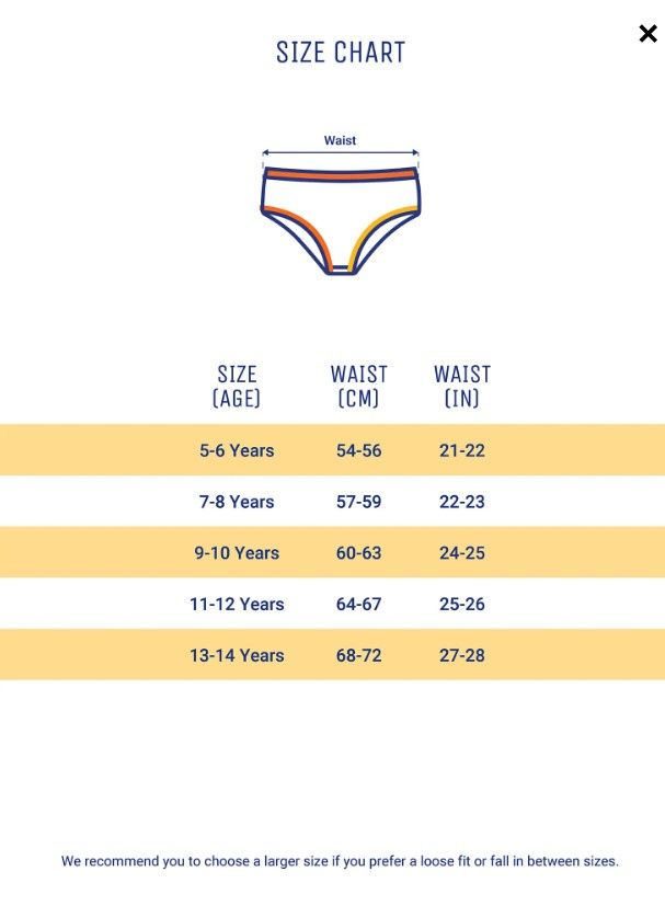 XY Life Hipsters for Girls, Tencel Modal, Antimicrobial - Multi Stripes | 7-8Y| Pack Of 3 Panty