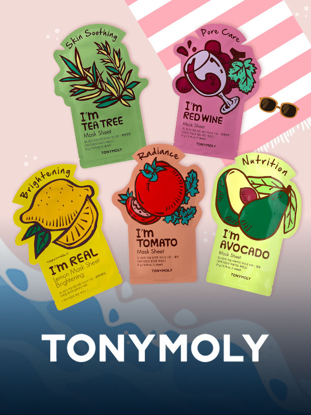 Tonymoly I'm Red Wine Sheet Mask 21 g Combo