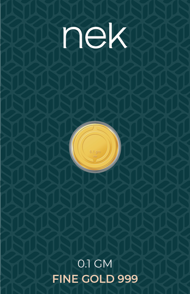 Nek By Jar Gold Coin 24K (999 Purity)