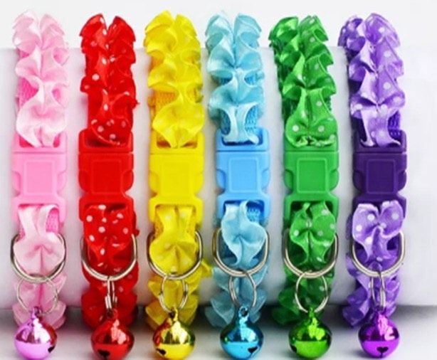 Nootie Bow Collar Pack of 1 (Assorted Color)