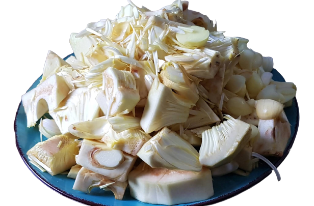 Tender Raw Jackfruit Cut