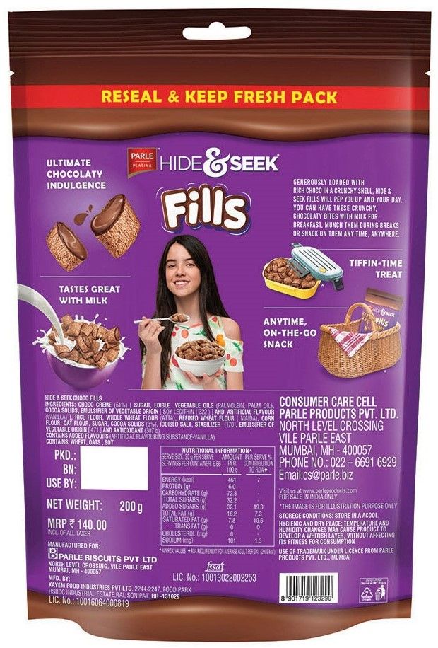 Parle Hide & Seek Fills