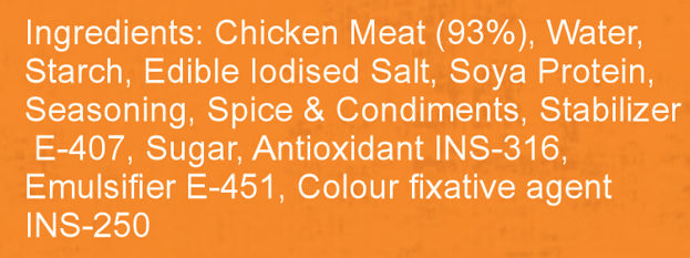 Deli Chic Chicken Sandwich Ham Slices