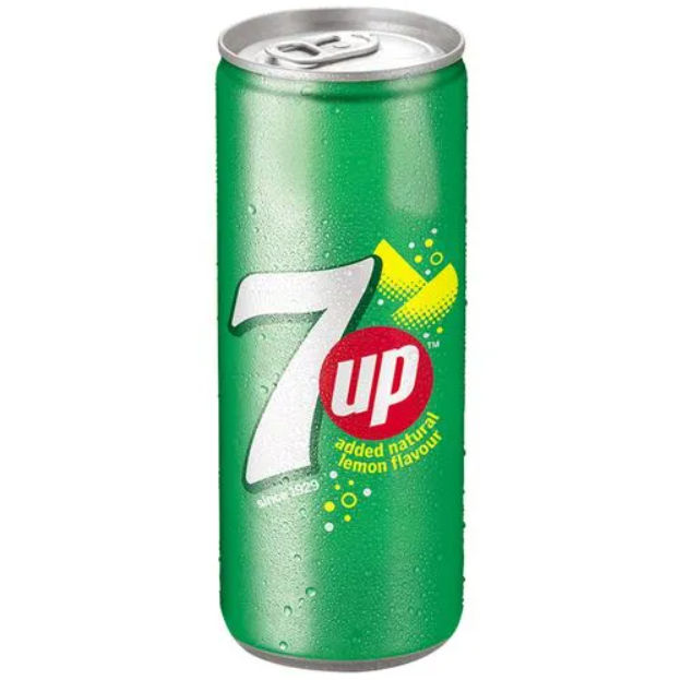 7 Up Soft Drink Can