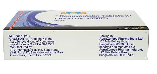 Crestor 40Mg Tablet