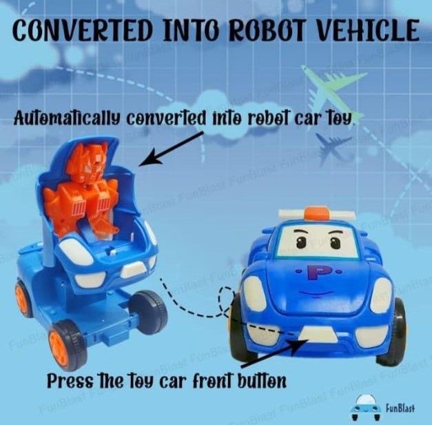 Urban Tots Transformer Car - Assorted