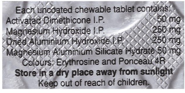 Gelusil Mps Chewable Tablet Mint