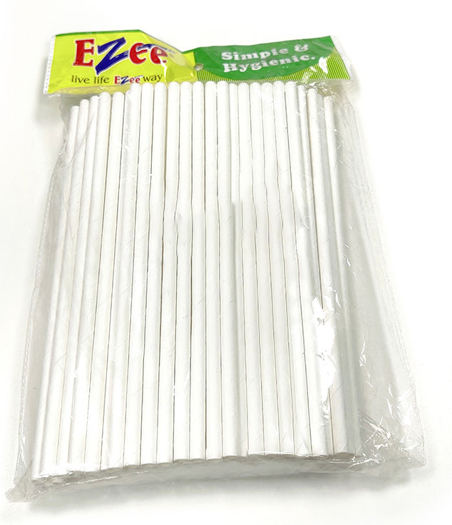 Ezee Disposable Paper Straw - 6mm