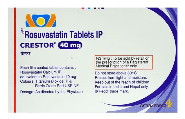 Crestor 40Mg Tablet