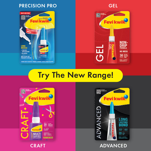 Fevikwik Precision Pro 8 G |Multi-Use Pack With Precision Nozzle