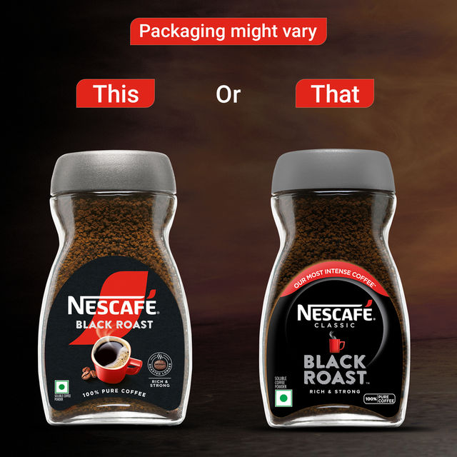 Nescafe Black Roast Dark Roast Instant Coffee