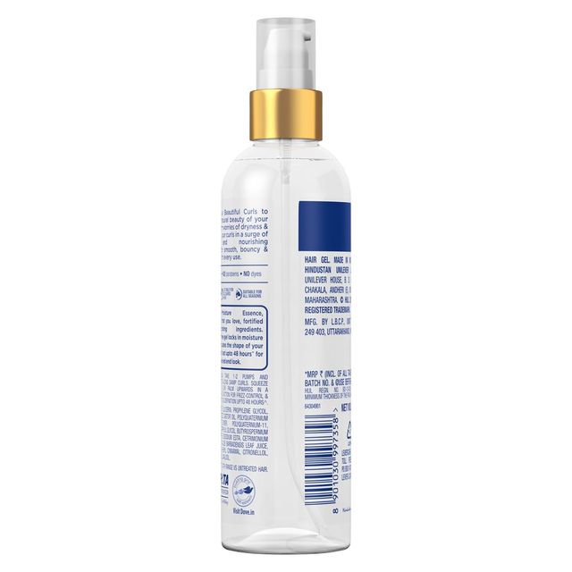 Dove Beautiful Curls Defining Gel 100 Sulphate Free Alcohol Free No Parabens & Dyes Nongreasy
