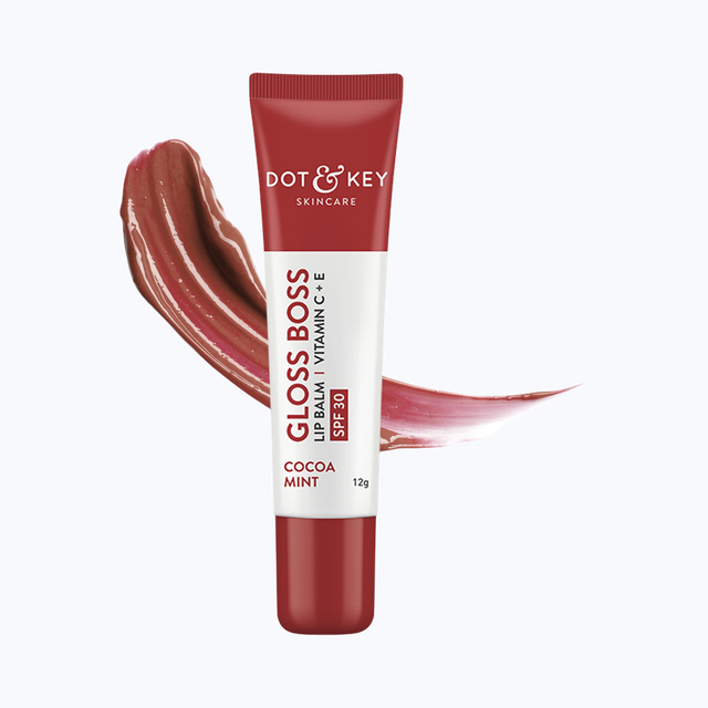 Dot & Key Gloss Boss Tinted Lip Balm SPF 30 Vitamin C + E - Cocoa Mint