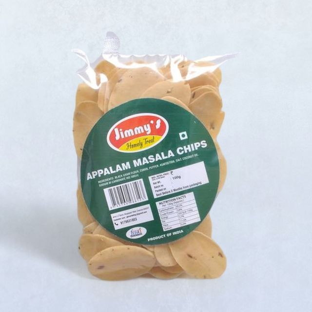 Jimmy's Appalam Masala Chips