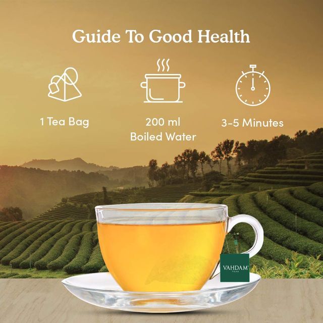 Vahdam Honey and Lemon Green Tea