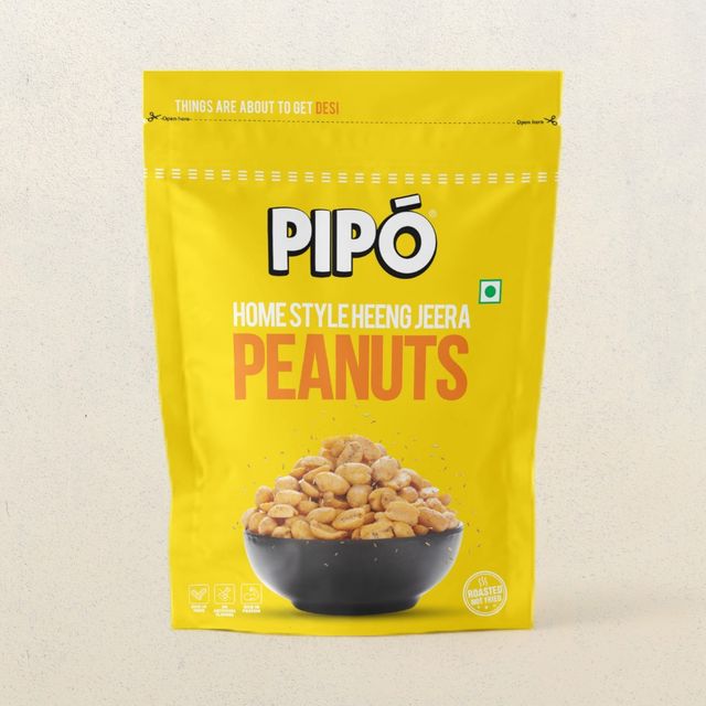 PIPO Home Style Heeng Jeera Peanuts