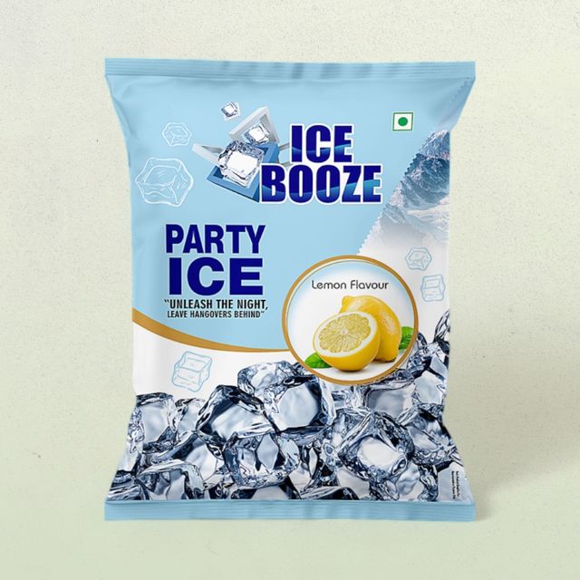 Aarctic Ice Booze Lemon Flavored Ice Cubes