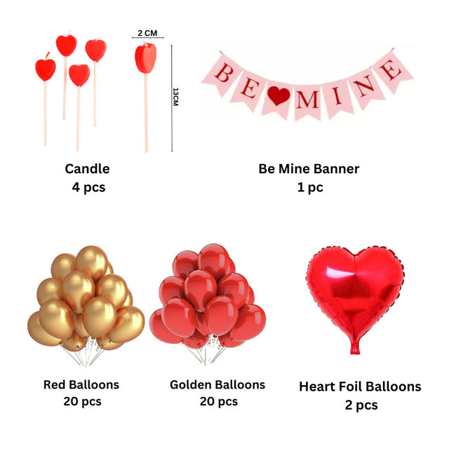 Let's Vybe Love Decoration Kit