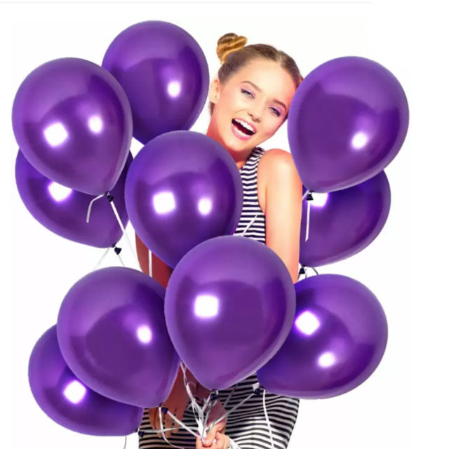 Let's Vybe Balloon Purple