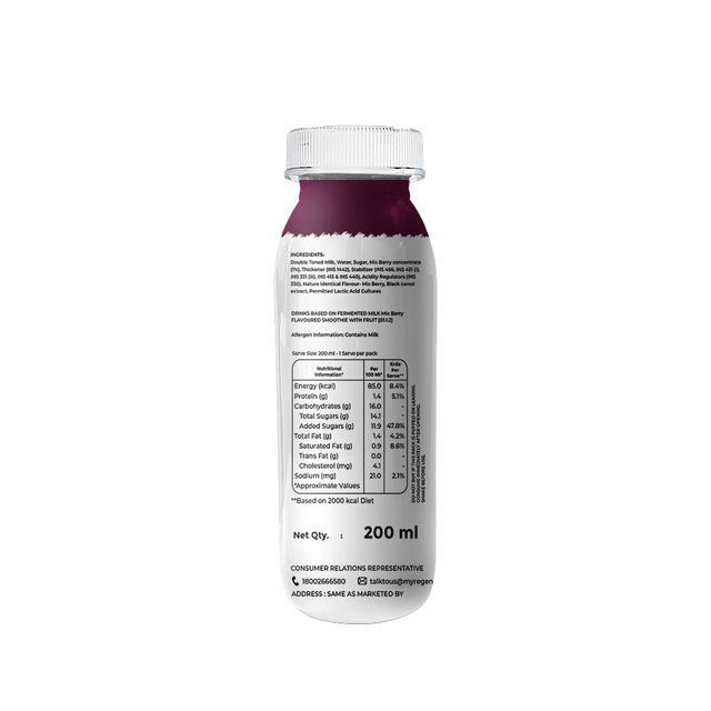 Regen Mixed Berries Yogurt Smoothie