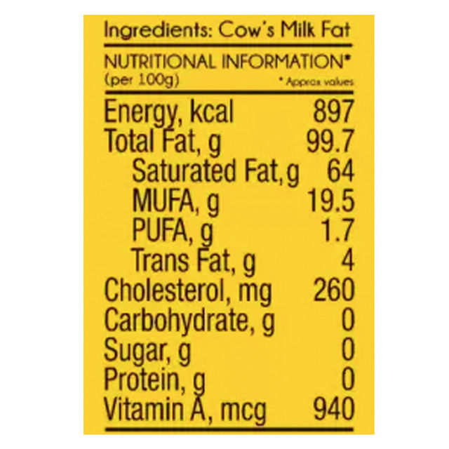 ProVedic Cow's Ghee 500 ml Combo