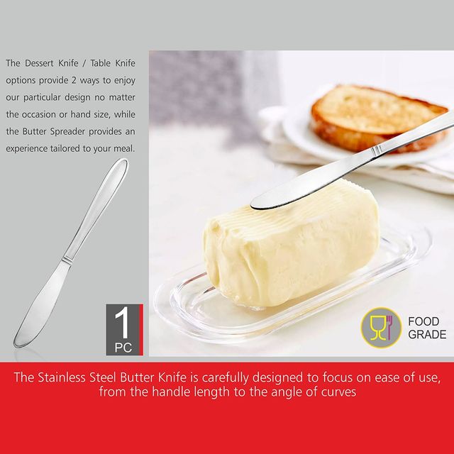Vinayak Butter/Jam Knife (Silver)