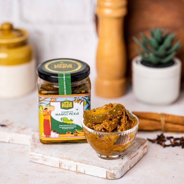 Tlfc Mango Pickle(250gms) & Mtr Seviyan Upma(160gms) Combo