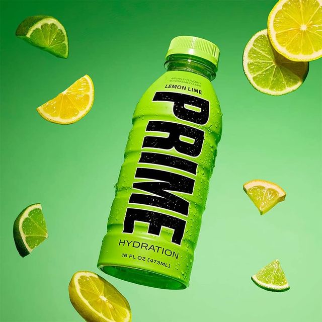 Prime Hydration Imported Lemon and Lime Soft Drink