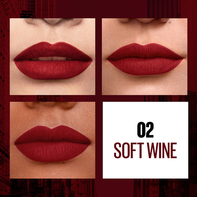 Maybelline New York Sensational Liquid Lipstick - Soft Wine | Paraben Free