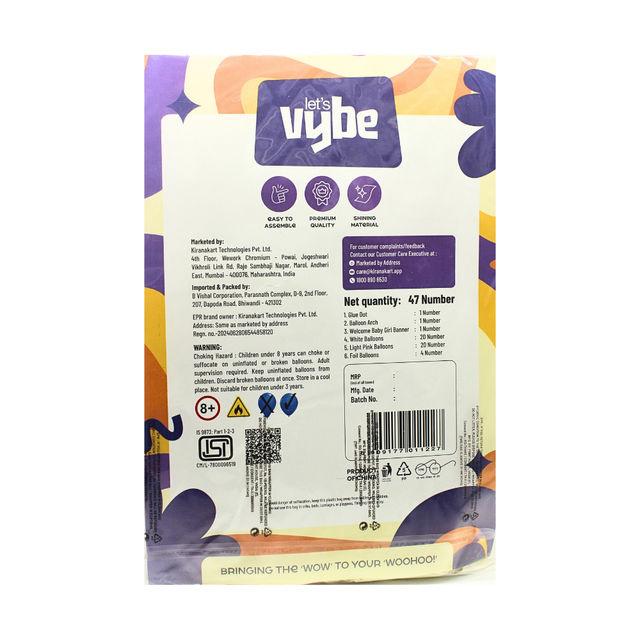 Let's Vybe Welcome Girl Kit