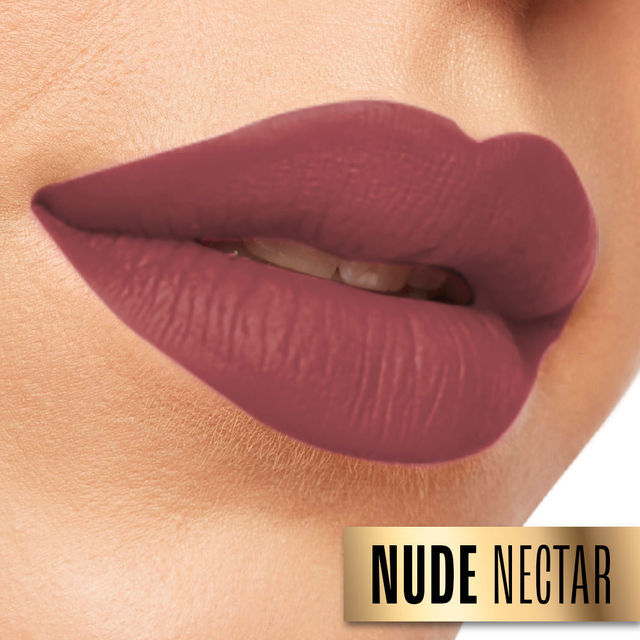Lakme Absolute Beyond Matte Lip 302 NudeNectar