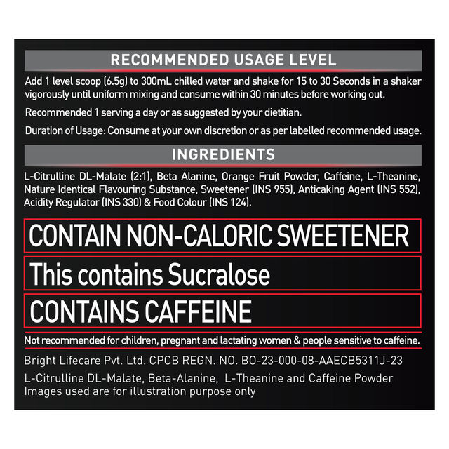 MuscleBlaze Pre Workout 200 Xtreme (Fruit Punch, 30 Servings)
