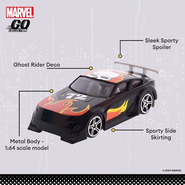 Hasbro Marvel Go | Ghostrider - Diecast Toy Car
