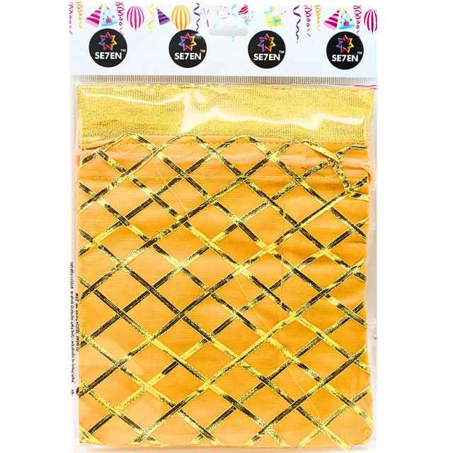 Fancy Potli Bags 23 x 18 Cm (Colour May Vary)