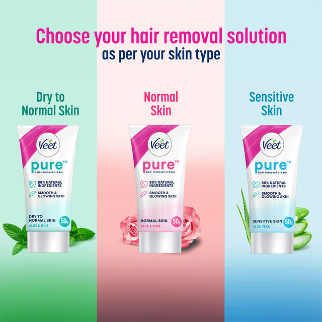 Veet Pure Hair Removal Cream - Normal Skin