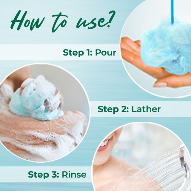 Palmolive Body Wash Feel The Massage Exfoliating Shower Gel With 100% Natural Thermal Minerals