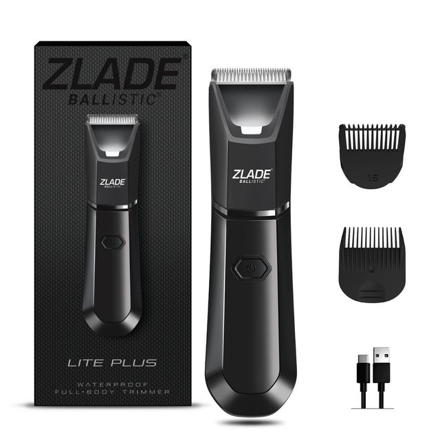 Zlade Ballistic Lite Plus Waterproof Trimmer | Beard, Body & Balls
