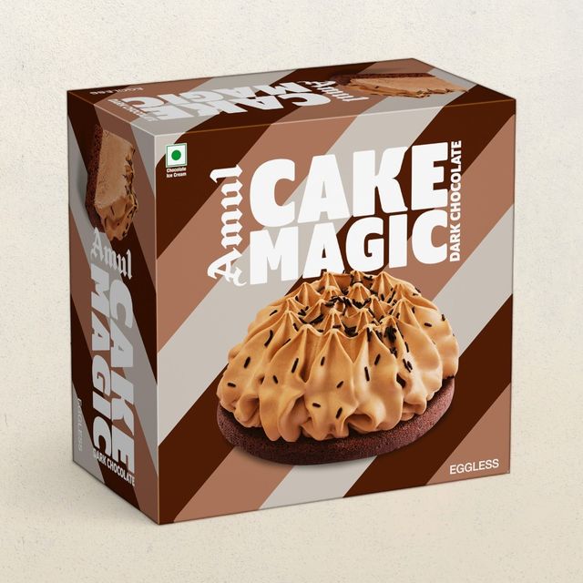 Amul Ice Cream Cake Dark Chocolate