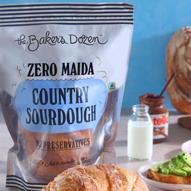 The Baker's Dozen Country Sourdough No Palm Oil No Preservative