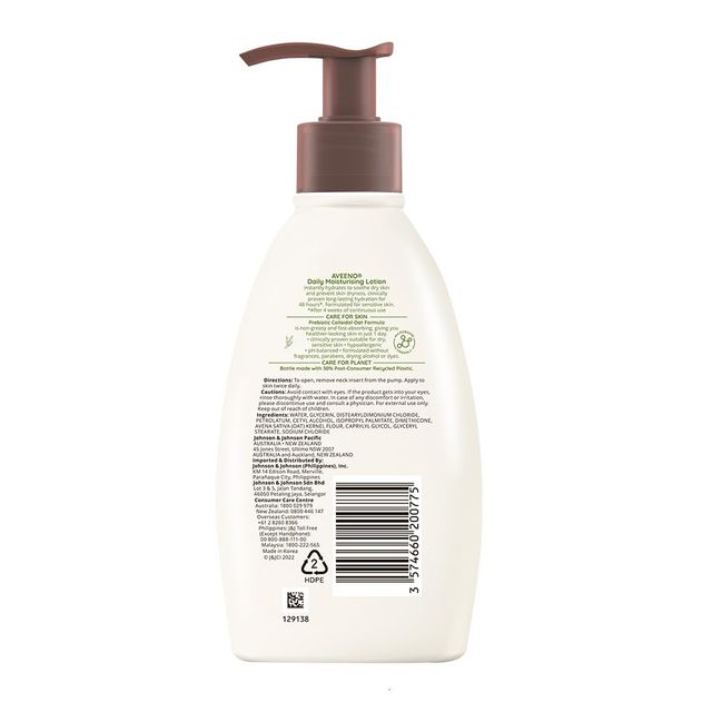 Aveeno Daily Moisturizing Lotion For Normal And Dry Skin