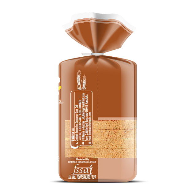 Nutella Hazelnut Spread With Cocoa (350g) & Britannia Brown Bread (400g) Combo