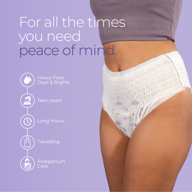 Nua 360 Degree Comfort Period Panties | S-M