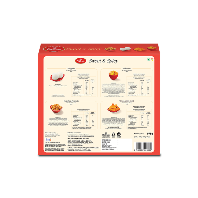 Haldiram's Sweet & Spicy Gift Box