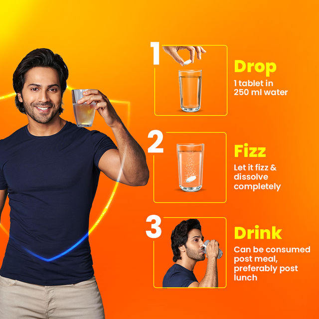 Fast&Up Charge Vitamin C Immunity Booster - Orange