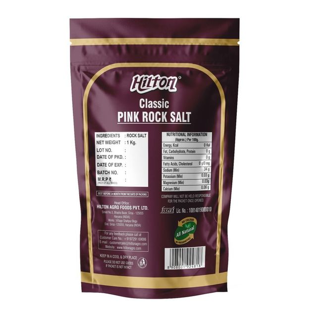 Hilton Pink Salt/Rock Salt