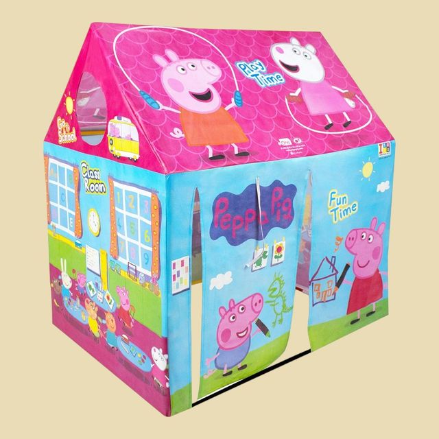 Itoys Peppa Pig Theme Play Tent House For Kids 5 Years And Above Play House For Girls And Boys