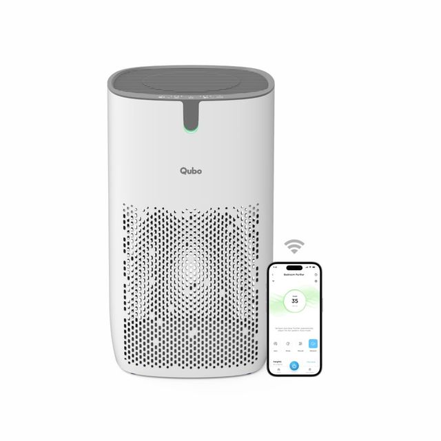 Qubo Q400 Smart Air Purifier with HEPA 13 Filter |White, 35W